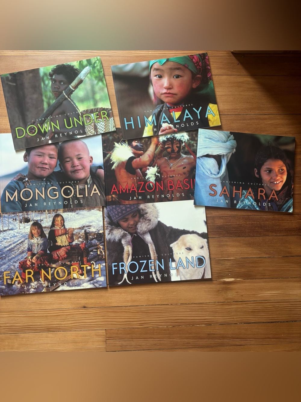 Jan Reynolds Vanishing Cultures Books - Set of 7